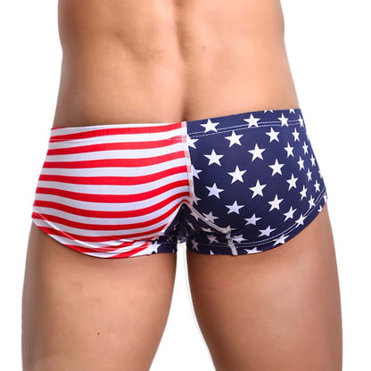 Flag printed Swim Brief