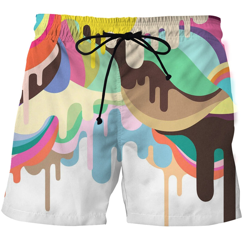 Printed Swim Shorts