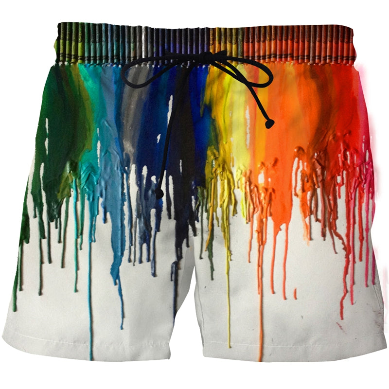 Printed Swim Shorts