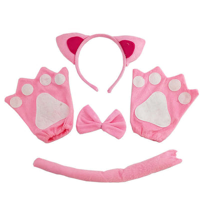 Kitten Headband and Gloves