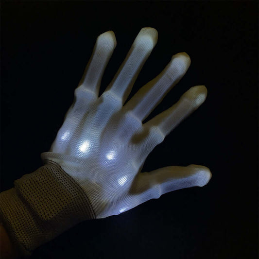 Hand Bones Led Glowing Gloves