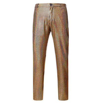 Metallic Dress Slacks