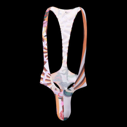 Men's Print Thong Jumpsuit