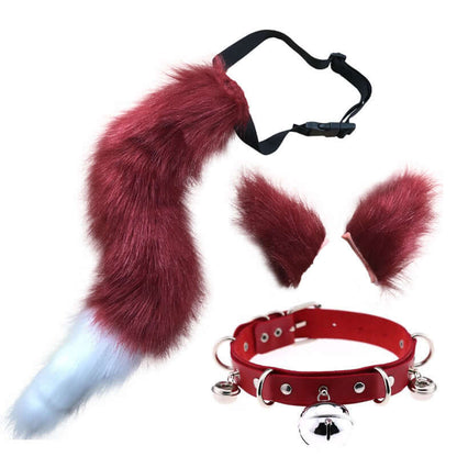 Party Set Cosplay Ears Tail