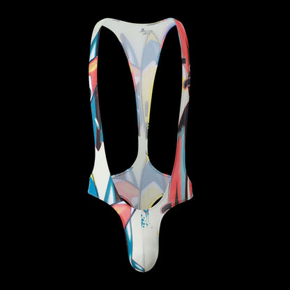 Men's Print Thong Jumpsuit