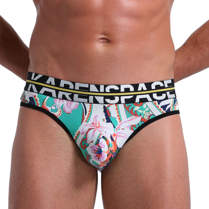 Men's Breathable Printed Underwear