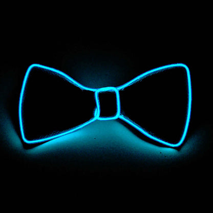Neon LED Luminous Bow Tie