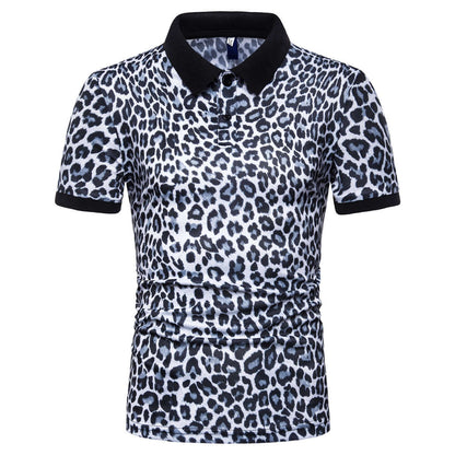 Leopard Print Polo