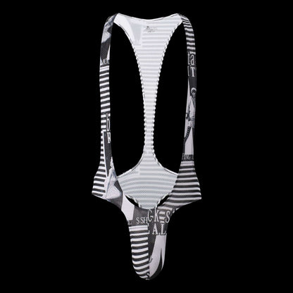 Men's Print Thong Jumpsuit