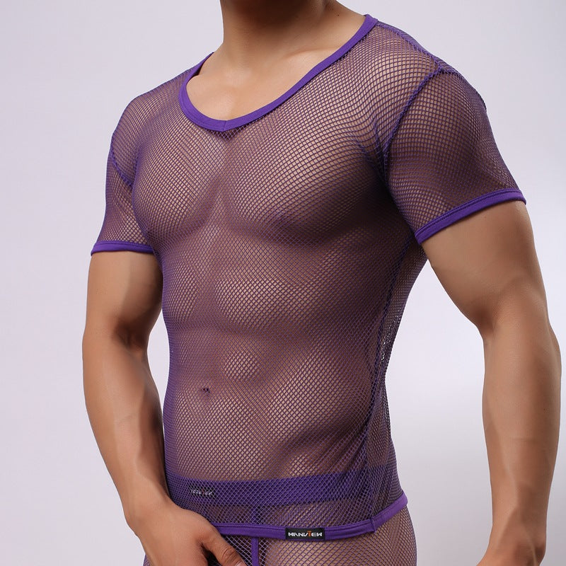 Mesh Short Sleeve Shirt