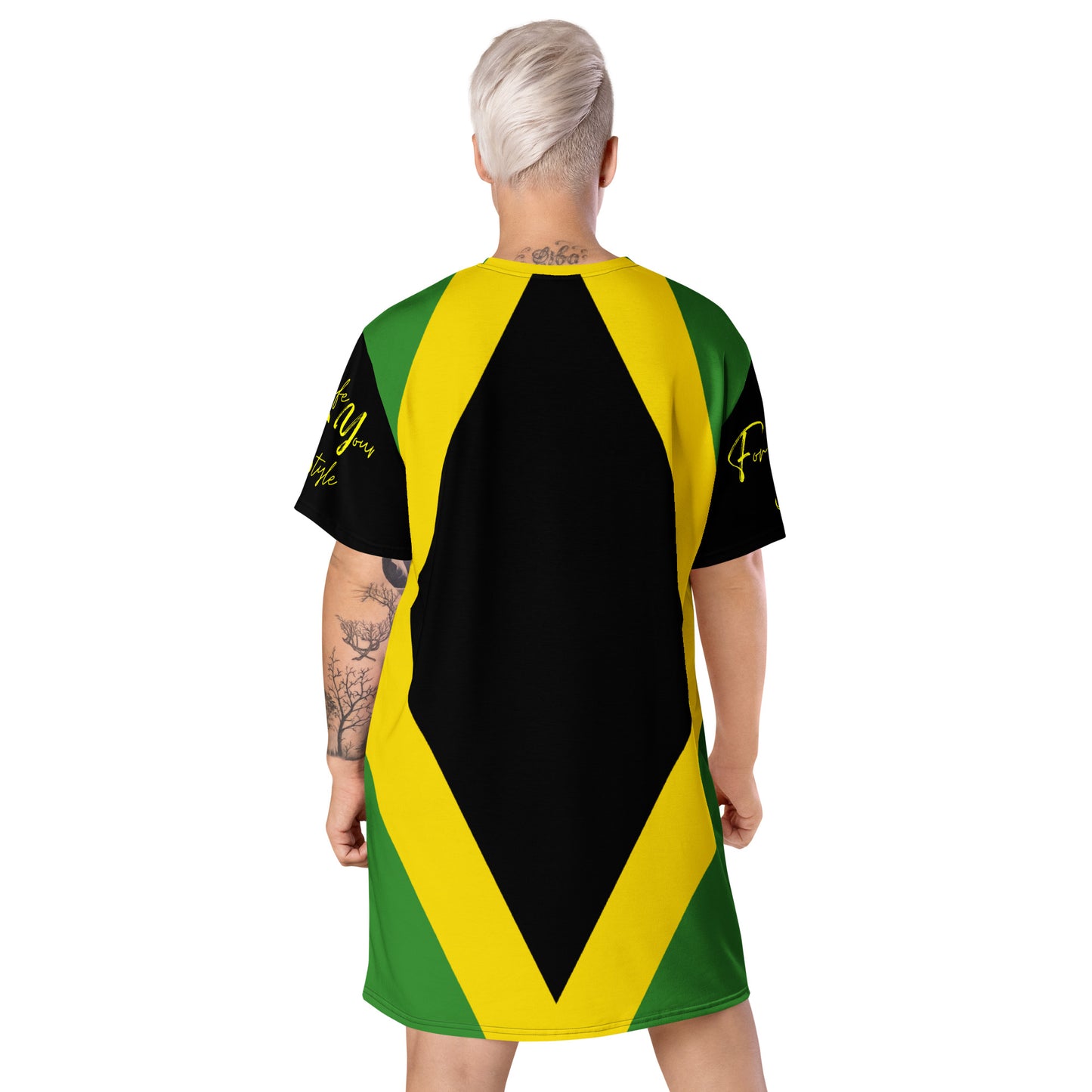 Jamaican T Shirt  dress