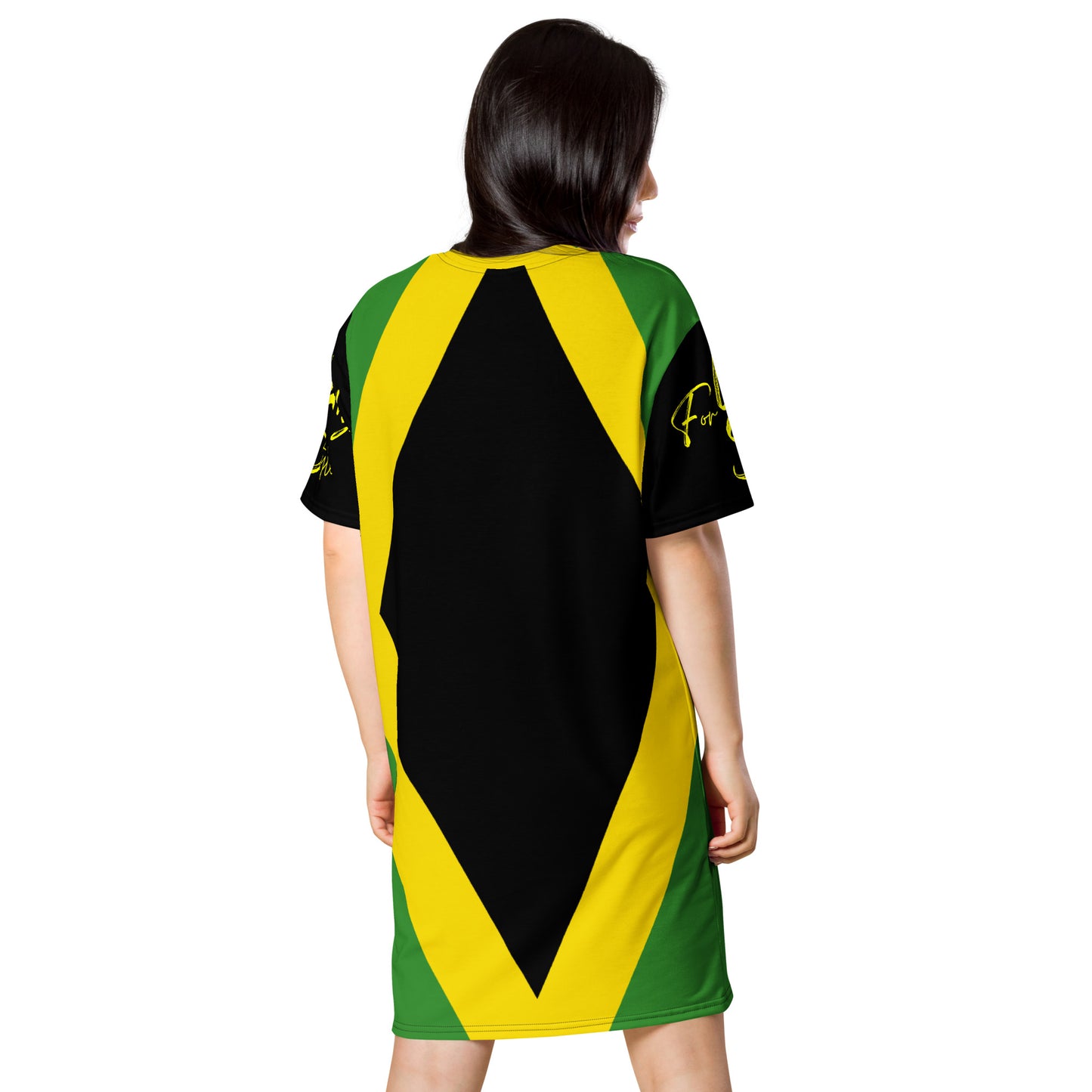 Jamaican T Shirt  dress