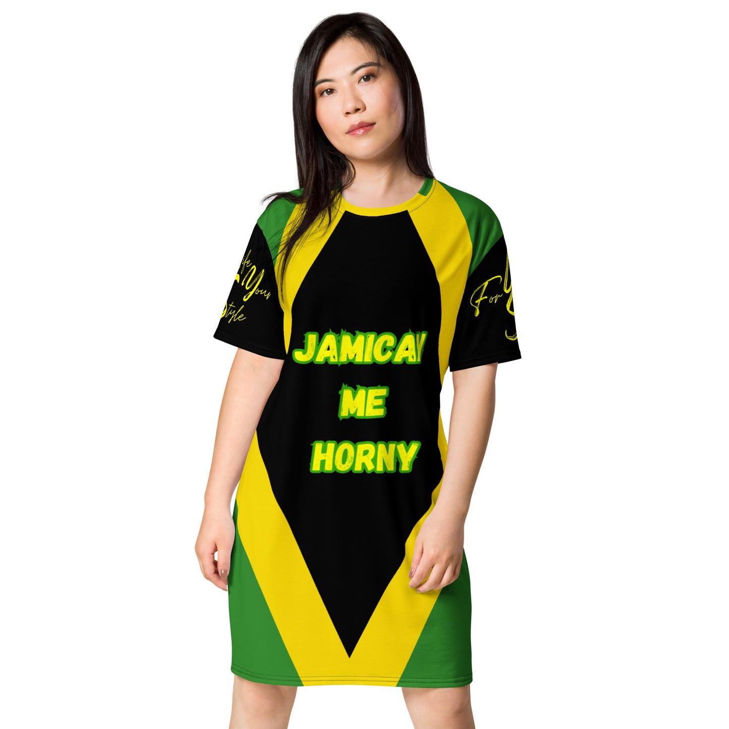 Jamaican T Shirt  dress