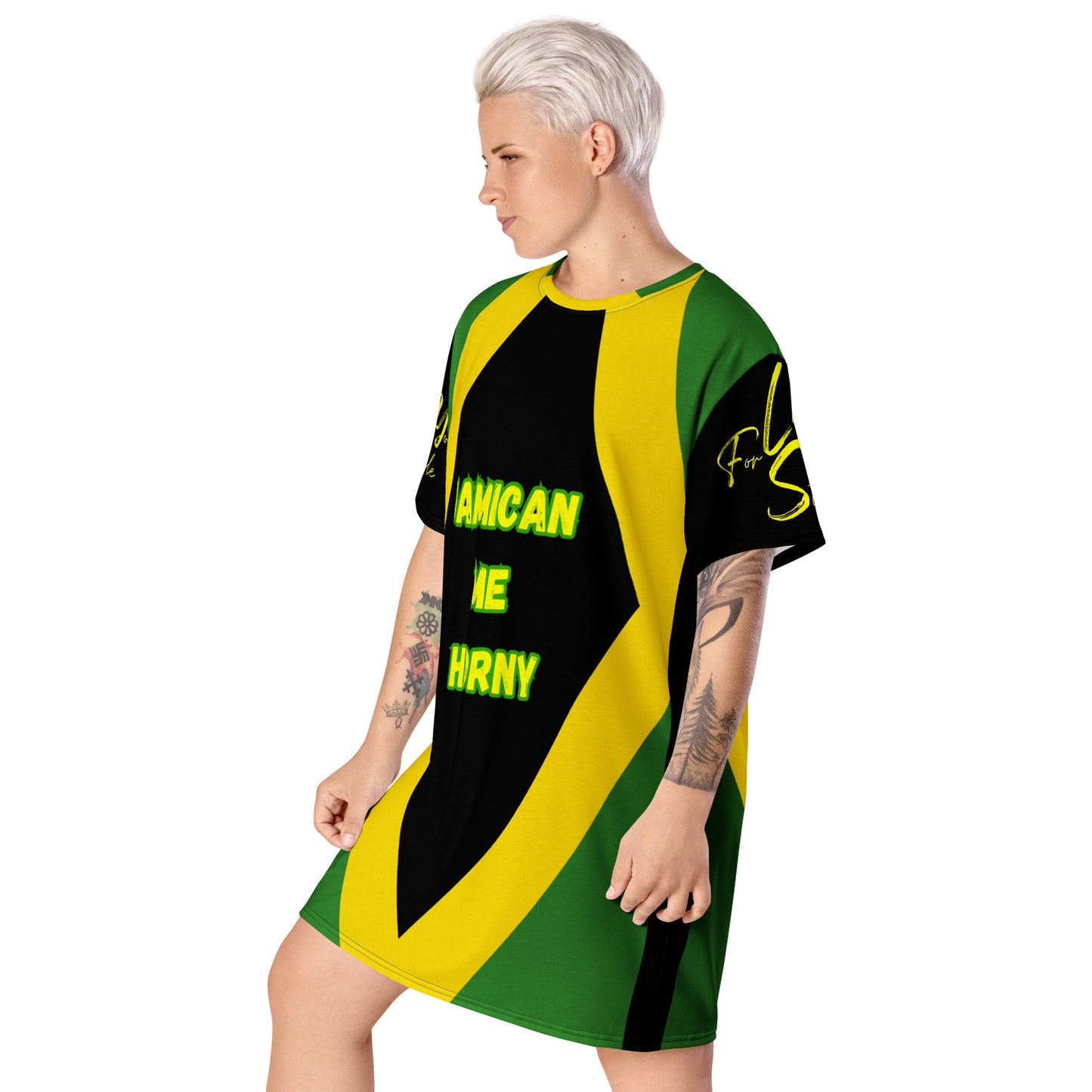 Jamaican T Shirt  dress