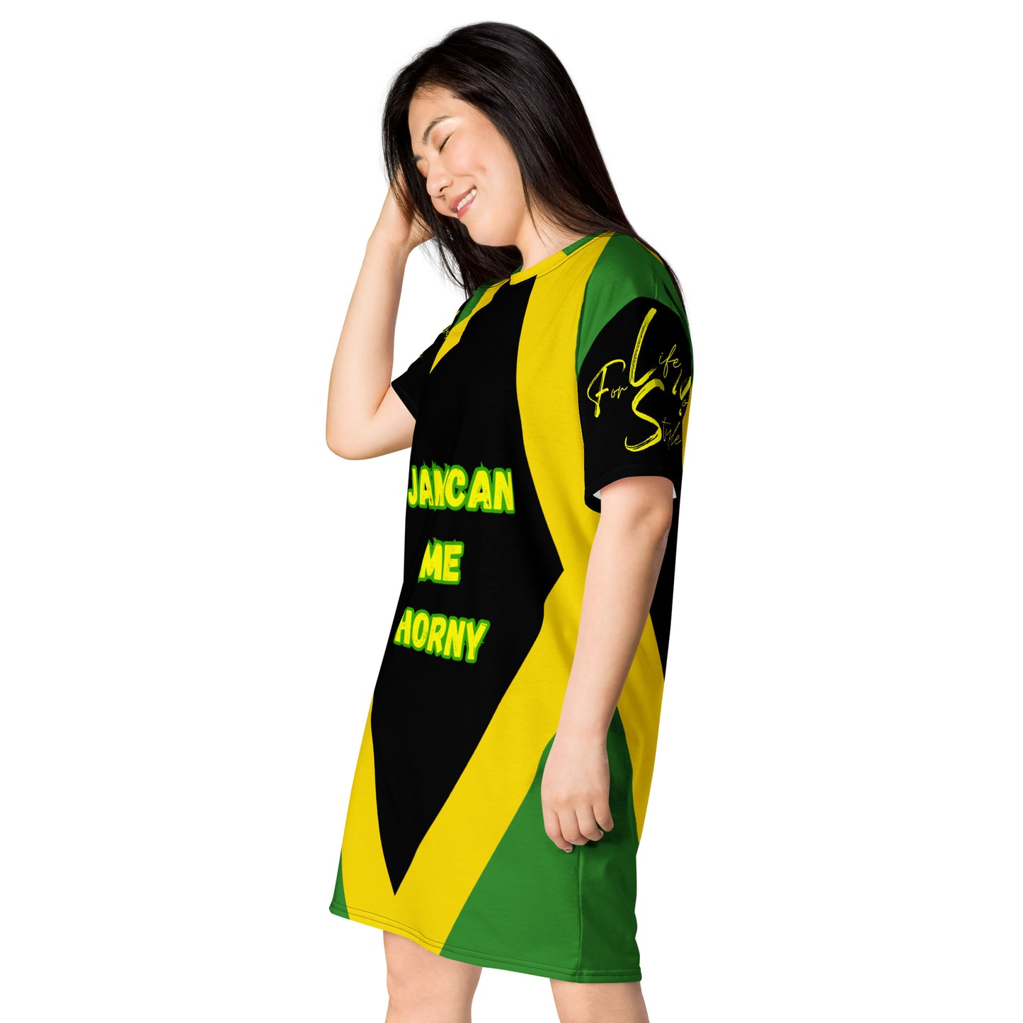 Jamaican T Shirt  dress