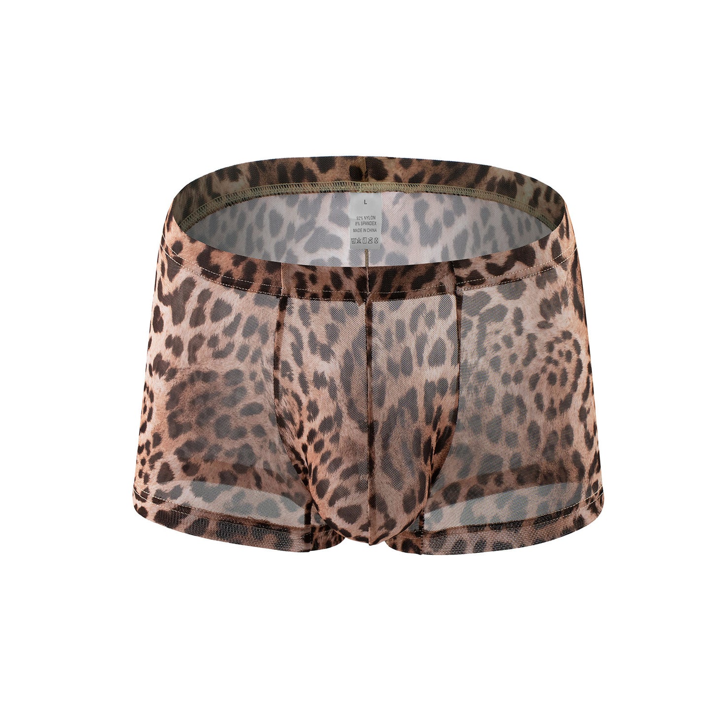 Men's Leopard Mesh Shorts (Multiple Colors)