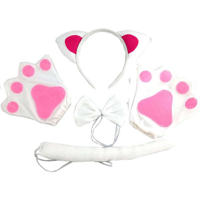 Kitten Headband and Gloves