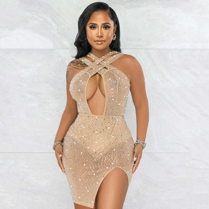 Mesh Sparkle Dress