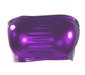 Women's Patent Leather Bandeau