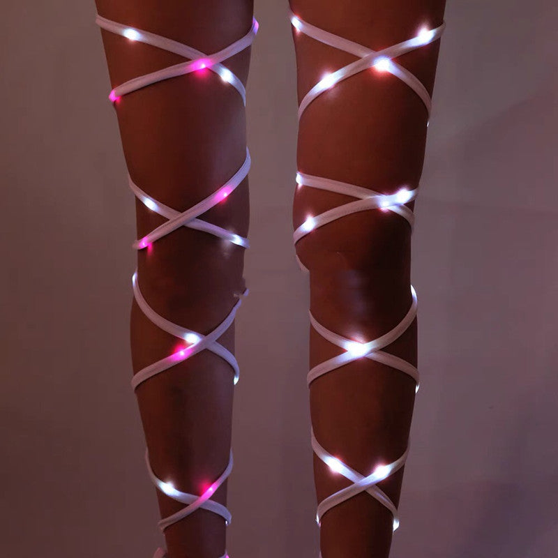 LED Legging Strings With Leg Rings