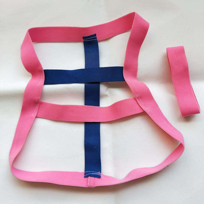 Elastic Festival Chest Harness