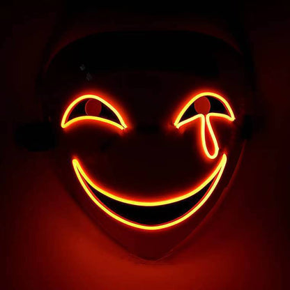 LED Luminous Black Mask