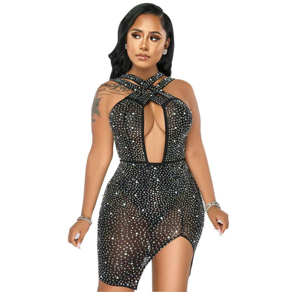 Mesh Sparkle Dress