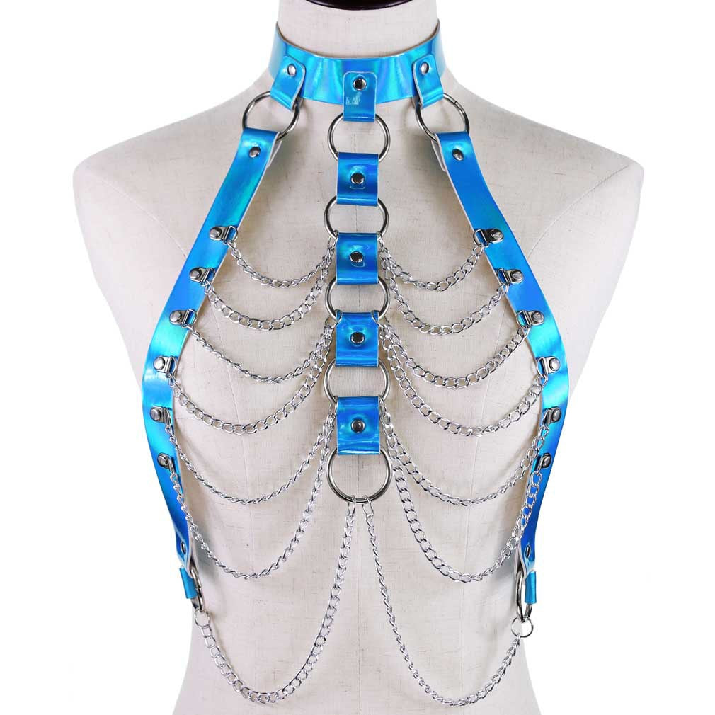 Metallic Festival Body Chain