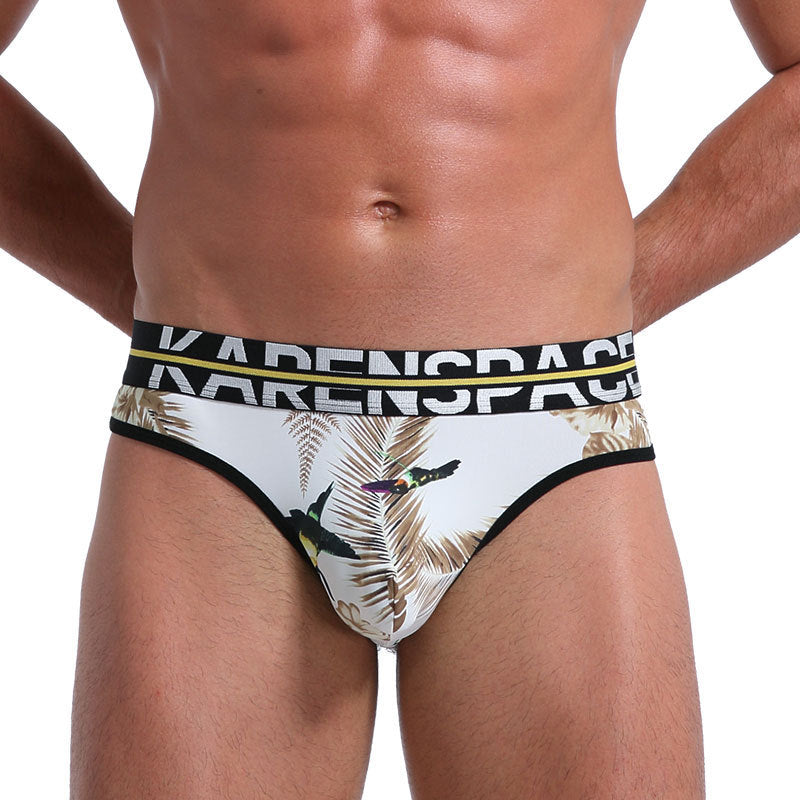 Men's Breathable Printed Underwear