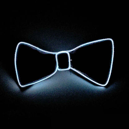 Neon LED Luminous Bow Tie