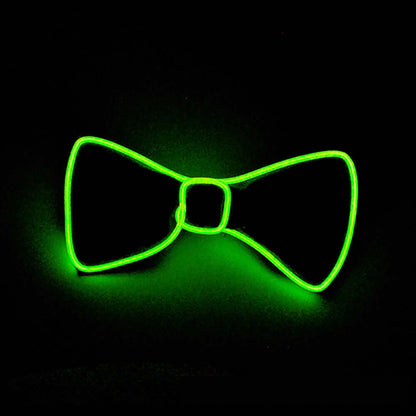 Neon LED Luminous Bow Tie