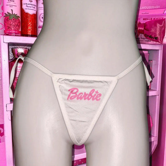 Bikini Style Tie Side Barbie Thong