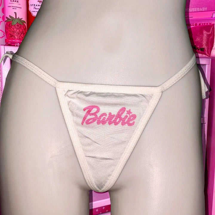 Bikini Style Tie Side Barbie Thong