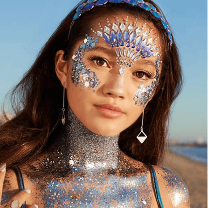 Glitter Gel Mermaid Scale Face Body Eye Shadow