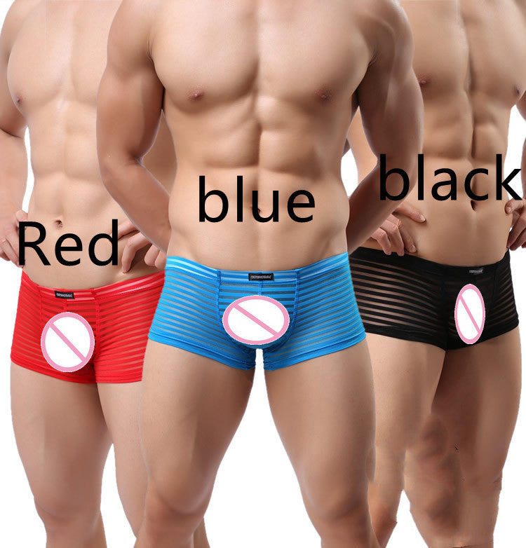 Men's Mesh Lined Boxer Briefs