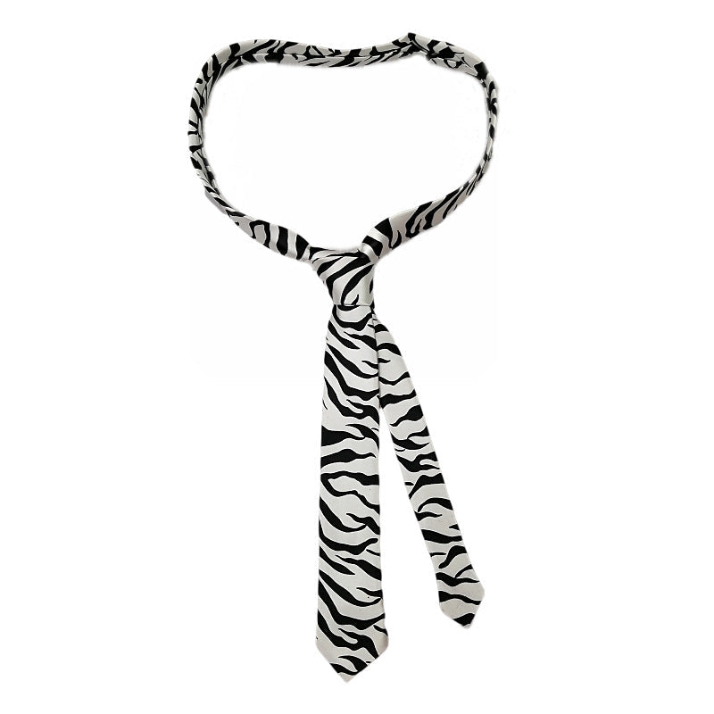 Zebra Print Tie