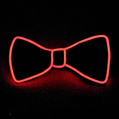 Neon LED Luminous Bow Tie